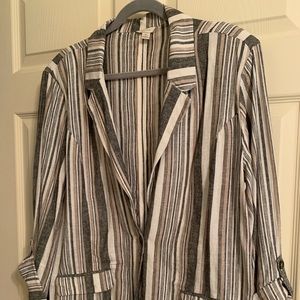 Cato Linen One Button Jacket